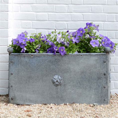 Metal Window Trough Planter - Jules And Val