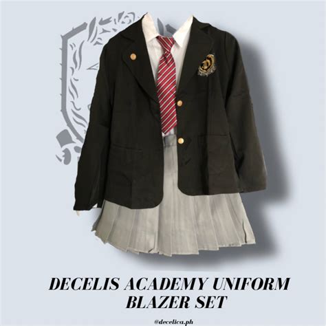 ENHYPEN Dark Moon Decelis Academy Uniform complete Blazer Set | Shopee ...