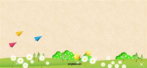 Childrens Day Kids Background, Childrens Day, Cartoon Meadow, Flowers ...