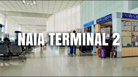 [4K] NAIA Terminal 2 International Departure Walking Tour | Philippines ...