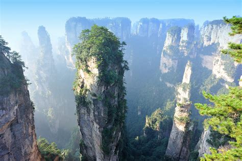 Zhangjiajie National Forest Park, China | 83 Unreal Places You Thought ...