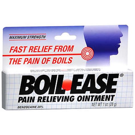 Boil-Ease Maximum Strength Pain Relieving Ointment 1 oz - Walmart.com ...