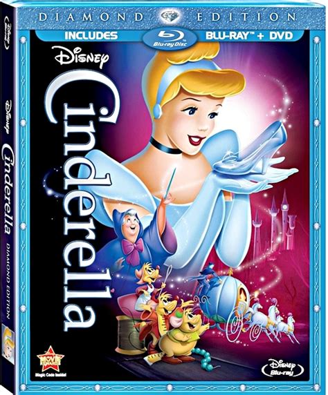 Walt Disney Blu-Ray Covers - Diamond Edition - Cinderella: Diamond ...