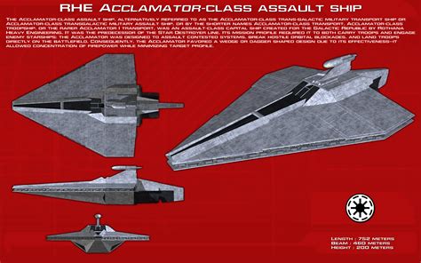 RHE Acclamator-class assault ship ortho [New] by unusualsuspex on ...