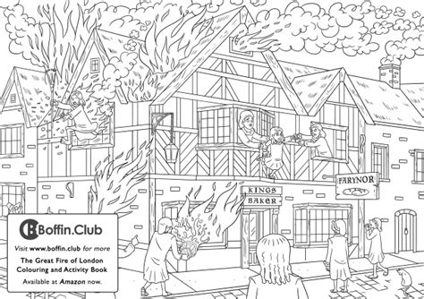 Great Fire of London / Colouring and Activity Book