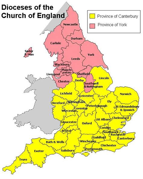 Historical development of Church of England dioceses - Alchetron, the ...