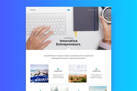 Business Web Page Template – Pixroad