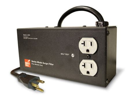 20 Amp, Two-Outlet Surge Protector | Brick Wall