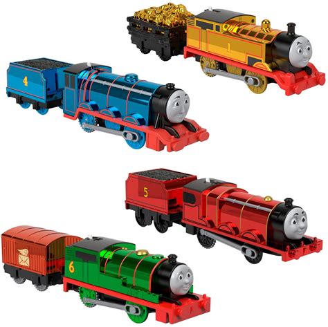 Buy Thomas & Friends Thomas, Percy, James & Gordon – set of 4 motorized ...