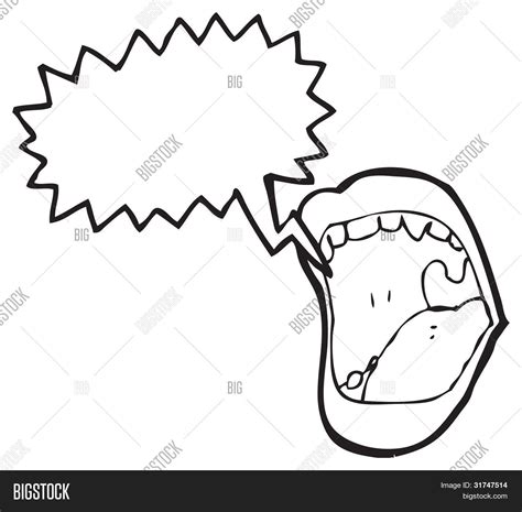 Cartoon Talking Mouth Image & Photo (Free Trial) | Bigstock