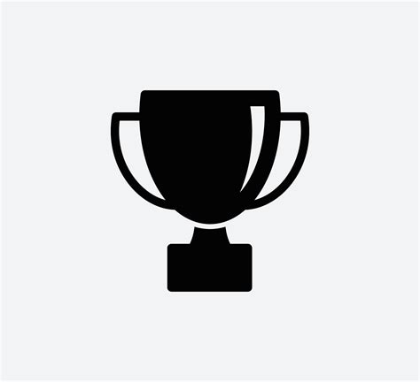 Trophy icon vector logo design template 7820845 Vector Art at Vecteezy