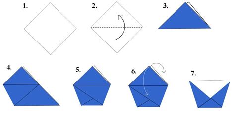 Video Tutorial: How to Fold a French Fry Cup | Origami cup, Origami ...