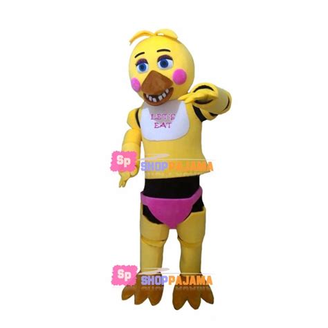 Chica Mascot Five Nights at Freddys Costume