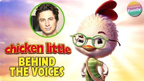 CHICKEN LITTLE (2005) 🐤 Behind The Voices of the Disney Animated Movie ...