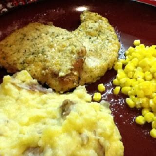 Ranch Parmesan oven fried Pork Chops. Hubby went crazy for these! 1 ...