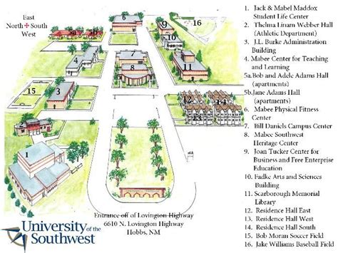 Usc Aiken Campus Map