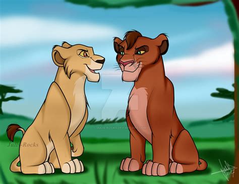 Kovu and Kiara's Cubs by Julis-Rocks on DeviantArt