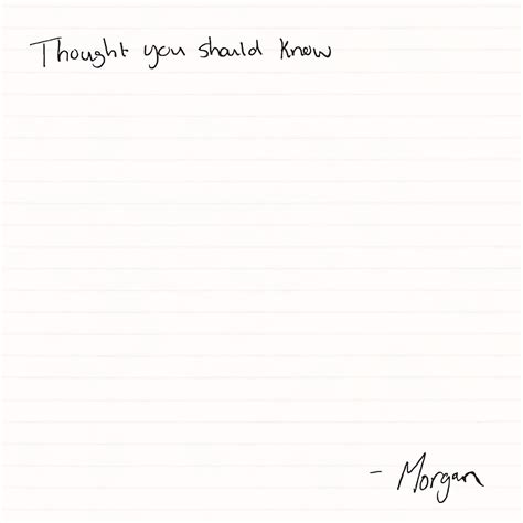 ‎Thought You Should Know - Single by Morgan Wallen on Apple Music