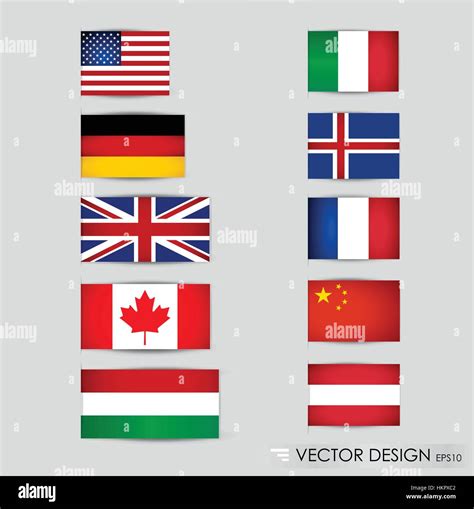 World flags. Vector illustration Stock Vector Image & Art - Alamy