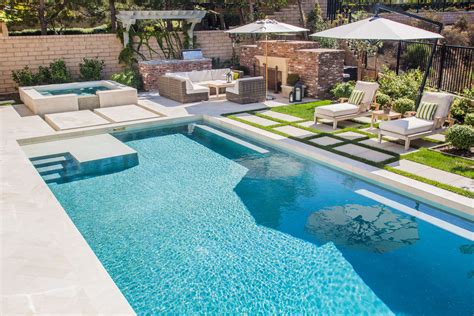 Carmel Valley Modern Pool and Spa with Sharp Edges 2 | Modern pools ...