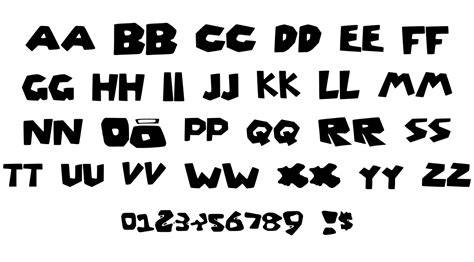 Roblox_Font | Designed by Dinosaur studio