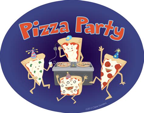 ClaireSanders.net: Pizza Party!