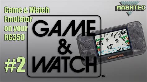 RG350 - Game & Watch Emulator #2 - YouTube