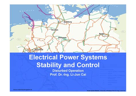 210421 1 Power System Stability - 1 Electrical Power Systems Stability ...