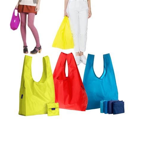 Set of 3 Reusable Eco-Friendly Shopping Bags