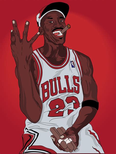 Michael Jordan Cartoon Images - Michael Jordan Caricature By ...