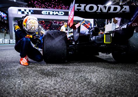 Max Verstappen after winning his first Formula 1 World Championship at ...