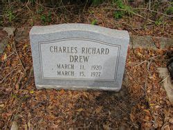 Charles Richard Drew (1920-1927) - Find a Grave Memorial