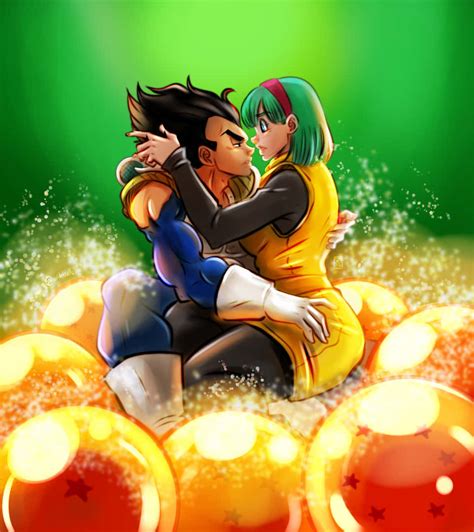 [100+] Vegeta And Bulma Wallpapers | Wallpapers.com