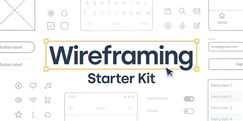 Wireframing Starter Kit | Figma