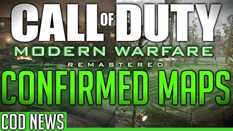 MODERN WARFARE REMASTERED CONFIRMED MAPS! | INFINITE WARFARE BETA ...