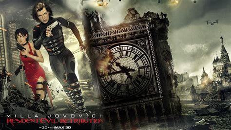 Milla Jovovich in Resident Evil: Retribution HD Wallpaper