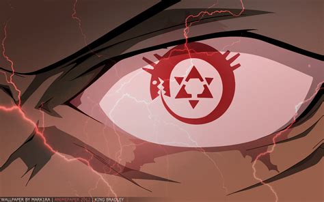 HD Wallpaper of Wrath: King Bradley from Fullmetal Alchemist