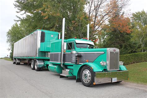 Custom 1987 Peterbilt 377 with Cat Powered Marine Engine