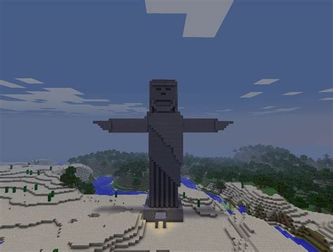 Minecraft Schematics Jesus Statue