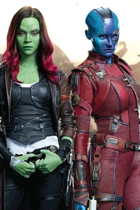 Nebula, Gamora Guardians of the Galaxy Wallpapers | Avengers marvel ...