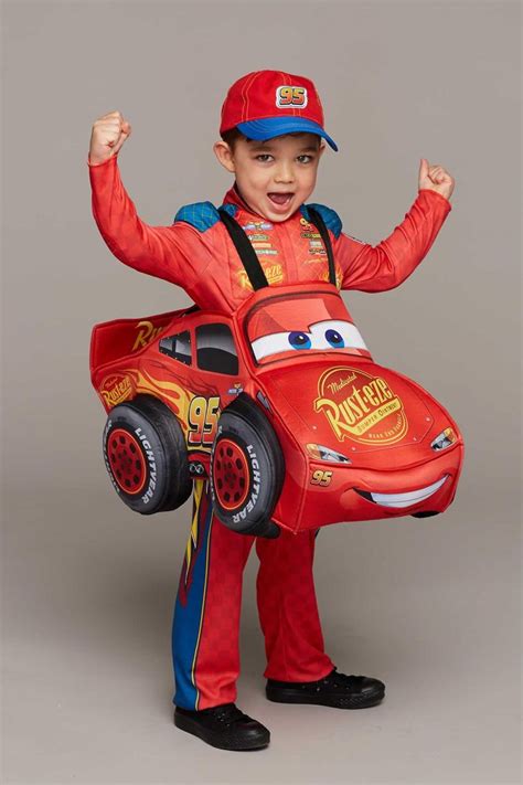 Lightning McQueen Costume. | Lightning mcqueen costume, Cars halloween ...