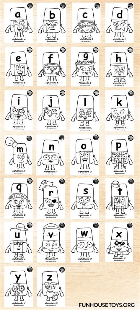 Free Printable Alphablocks Printables - Printable Word Searches