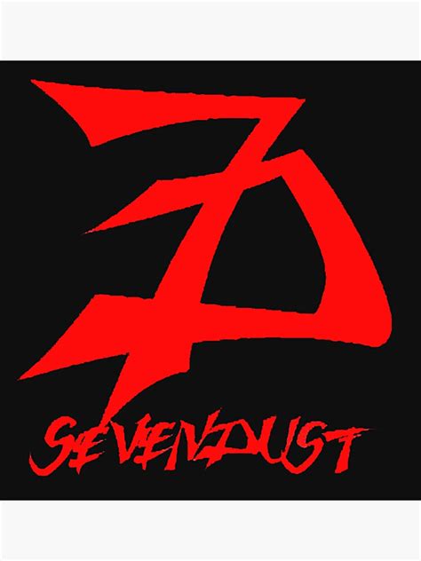 " sevendust logo" Sticker for Sale by Fathe1986 | Redbubble