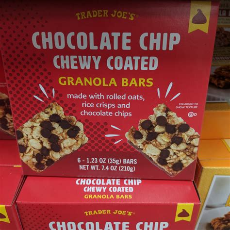 Trader Joe's Granola Bars (Chocolate Chip) – We'll Get The Food