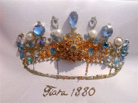 Five Months Until Paris ...: French Crown Jewels & Royal Tiara Cards