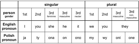 Making Sense of Polish Personal Pronouns