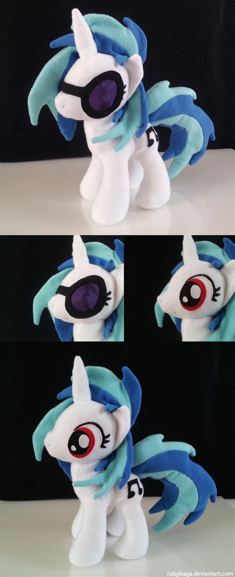 Vinyl Scratch Plushie by Rubybaga on DeviantArt