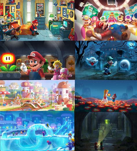 mario movie concept art 2023 Film | The Super Mario Bros. Movie (2023 ...