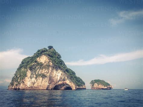 Los Arcos National Marine Park, Banderas Bay, Mexico stock photo