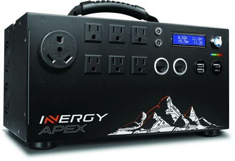 Inergy Apex Portable Solar Generator. Affordable solar power!